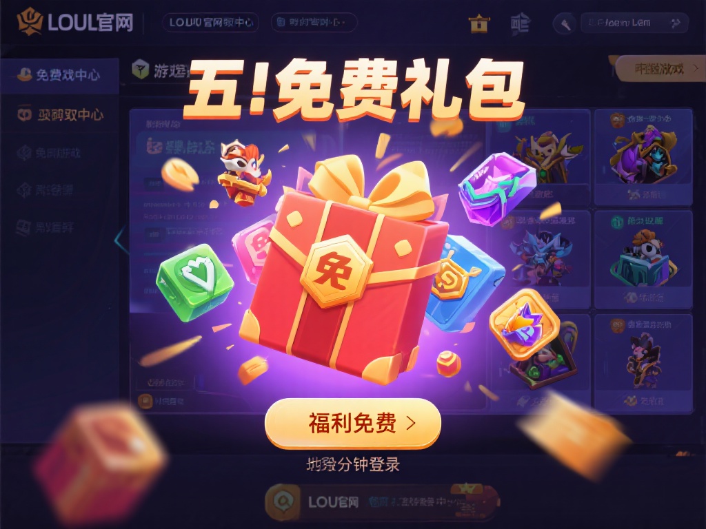 访问LOL官方网站领取中心,免费获取游戏礼包